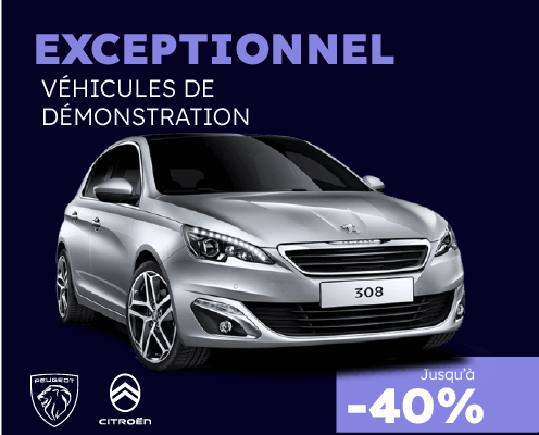 DESTOCKAGE véhicules de démonstration